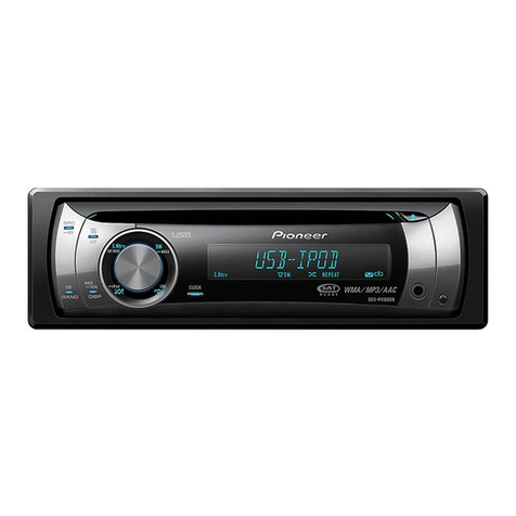 Pioneer DEH P4100UB User manual