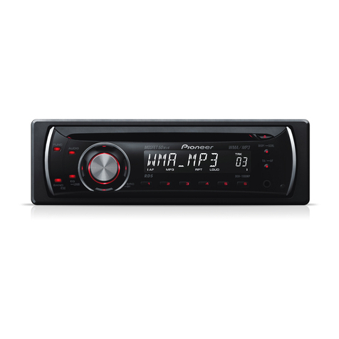 Pioneer DEH-1100MP owner's manual