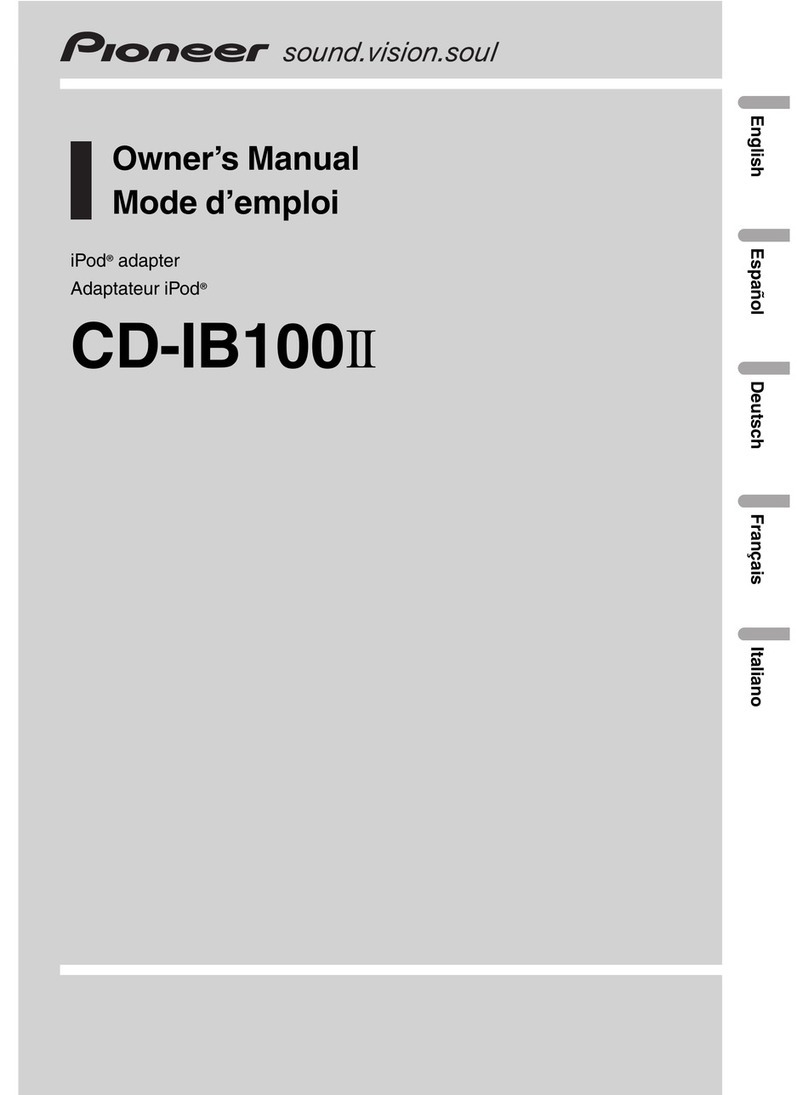 Pioneer CD-IB100II User manual