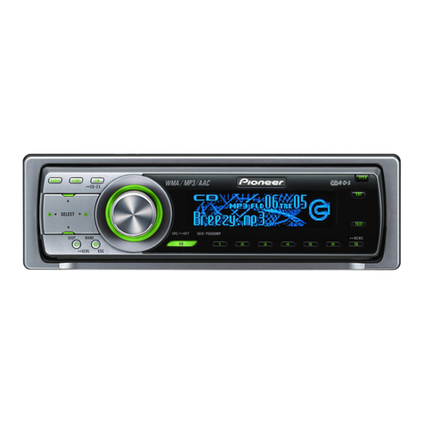 Pioneer DEH-P6800MP installation manual