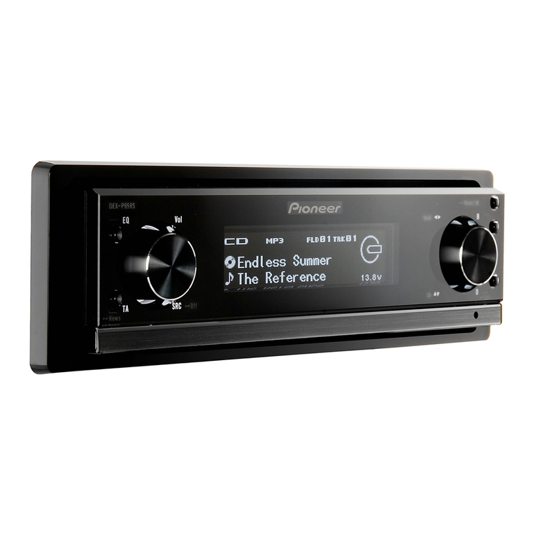 Pioneer dex-p99rs User manual