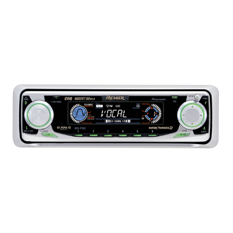 Pioneer Premier DEH-P360 User manual