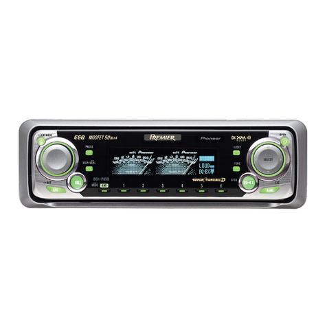 Pioneer DEH-P550MP Operation manual