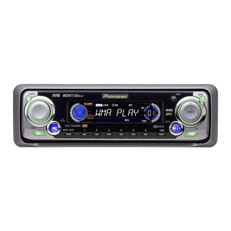 Pioneer DEH-P5500MP User manual