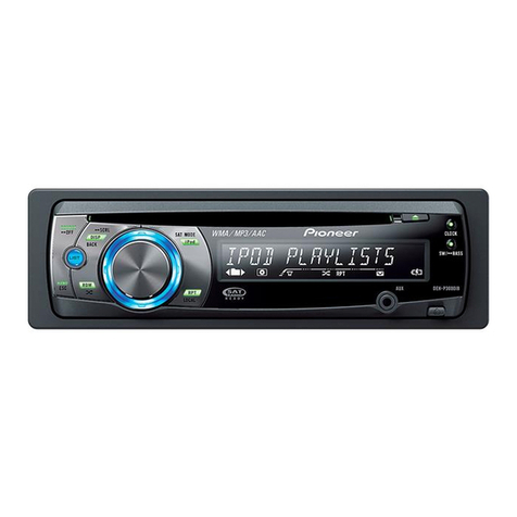 Pioneer DEH-P3000IB User manual