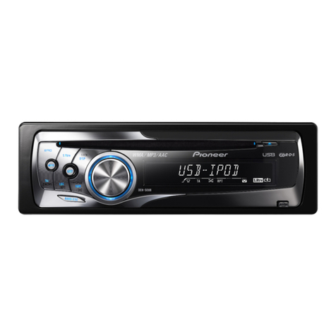 Pioneer DEH-50UB User manual