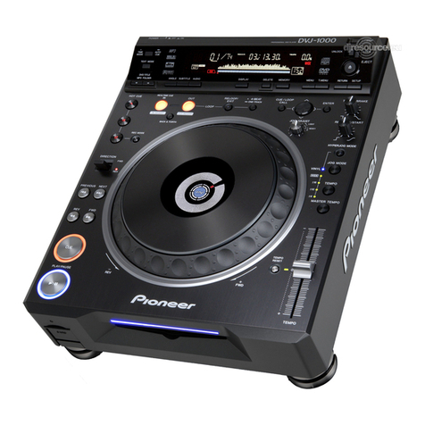 Pioneer DVJ-1000 User manual