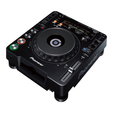 Pioneer CDJ-1000 User manual