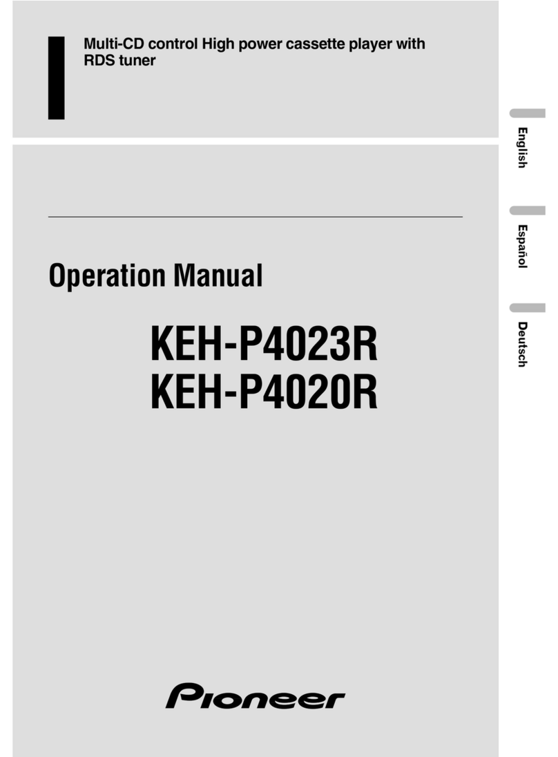Pioneer KEH-P4023R User manual