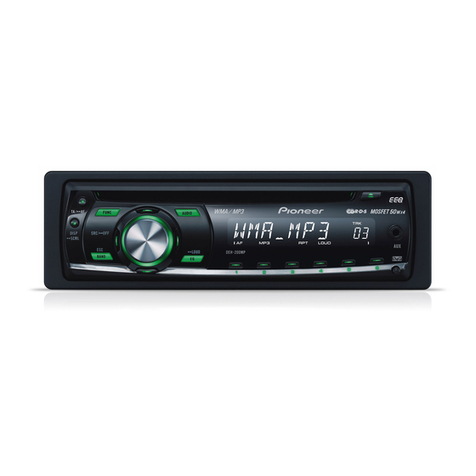 Pioneer DEH-200MP owner's manual