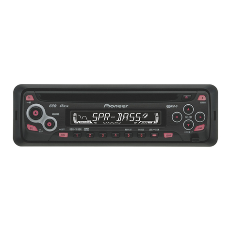 Pioneer DEH-1630R Operation manual