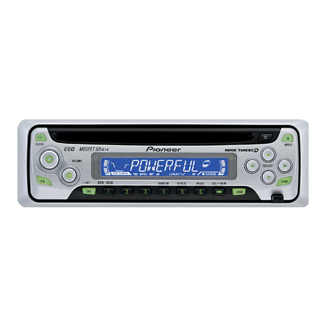 Pioneer DEH-1650 Operation manual