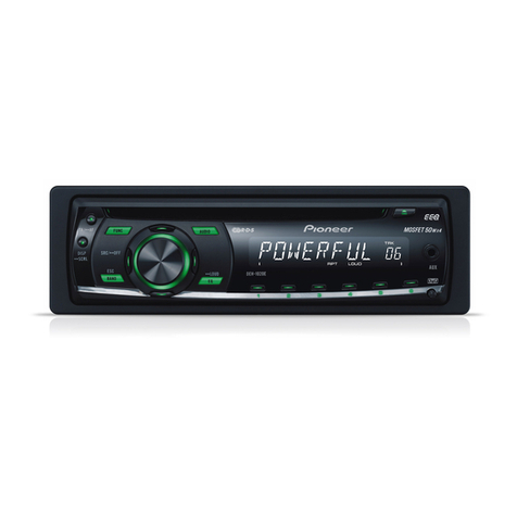 Pioneer DEH-1020E Operation manual