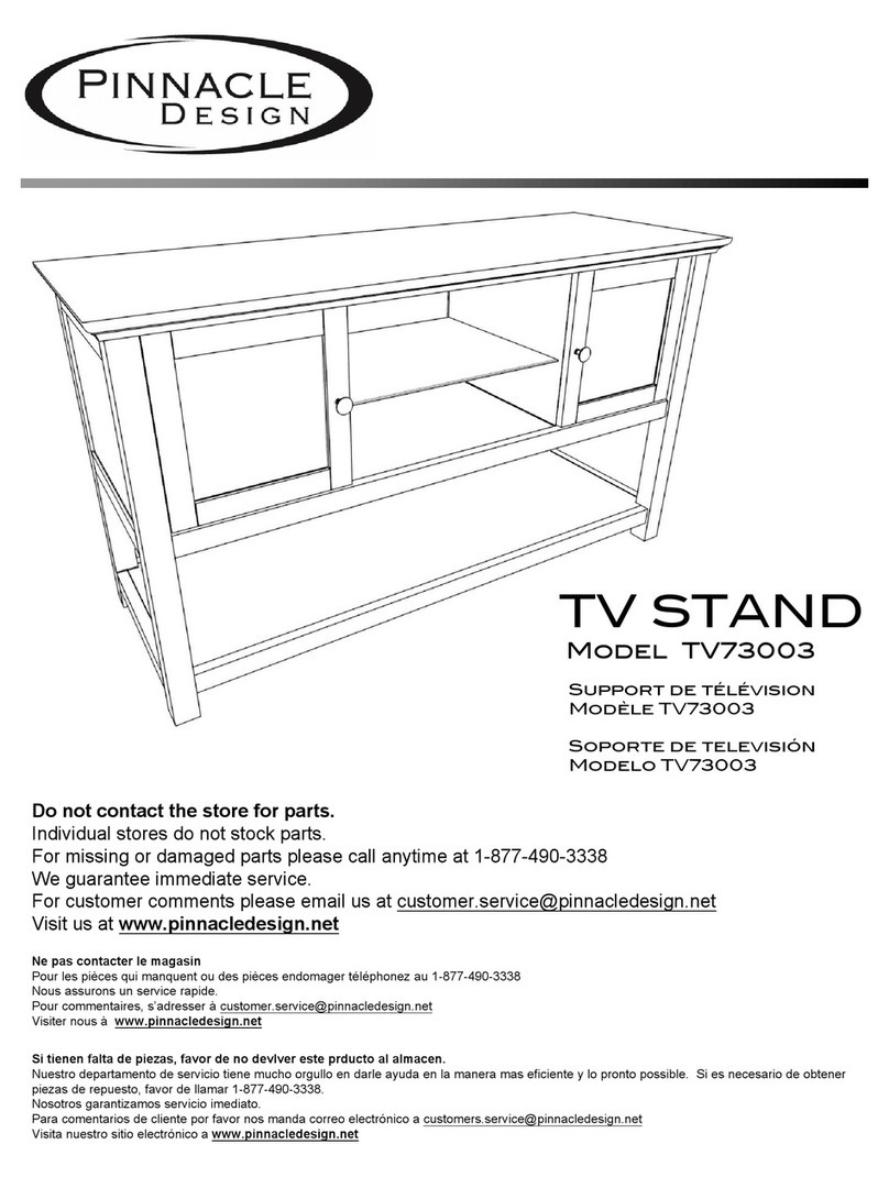 Pinnacle Design TV73003 User manual Pinnacle Design TV73003 User manual