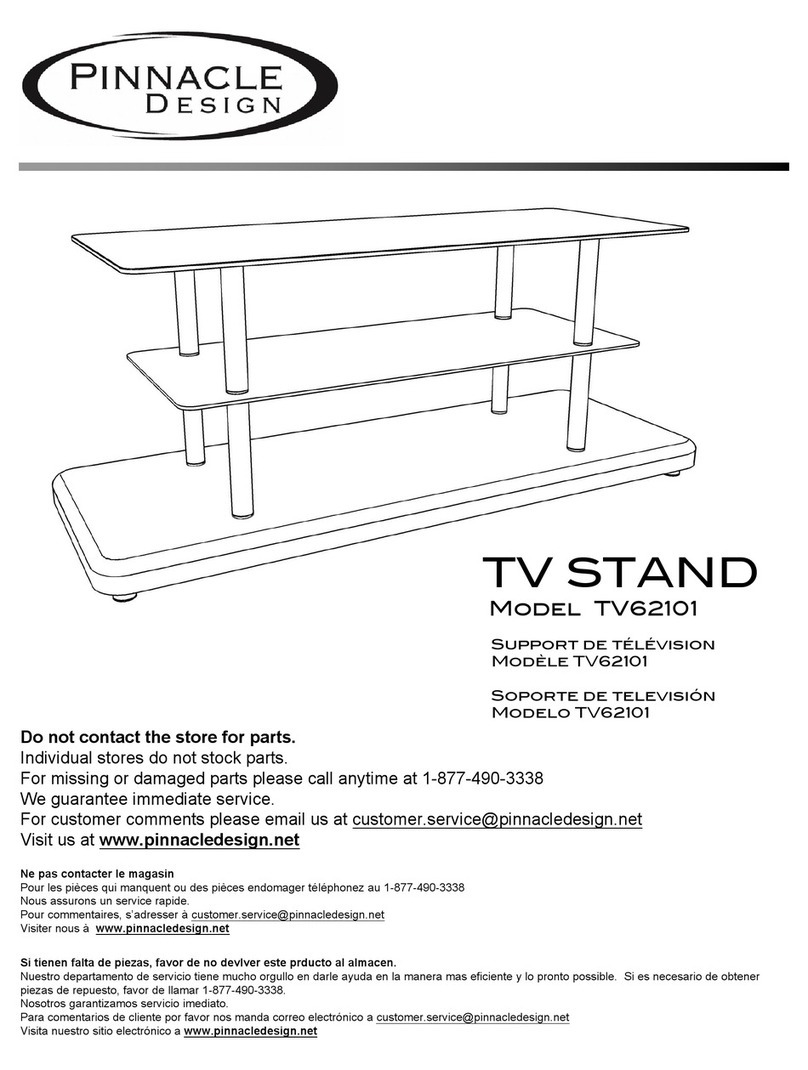 Pinnacle Design TV62101 User manual