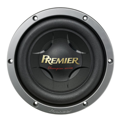 Pioneer TS-W1007D2 instruction manual
