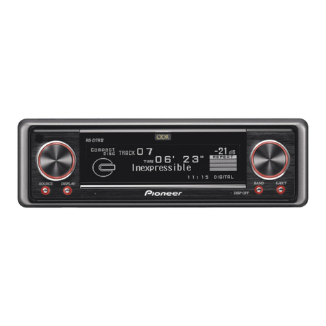 Pioneer RS-D7R User manual