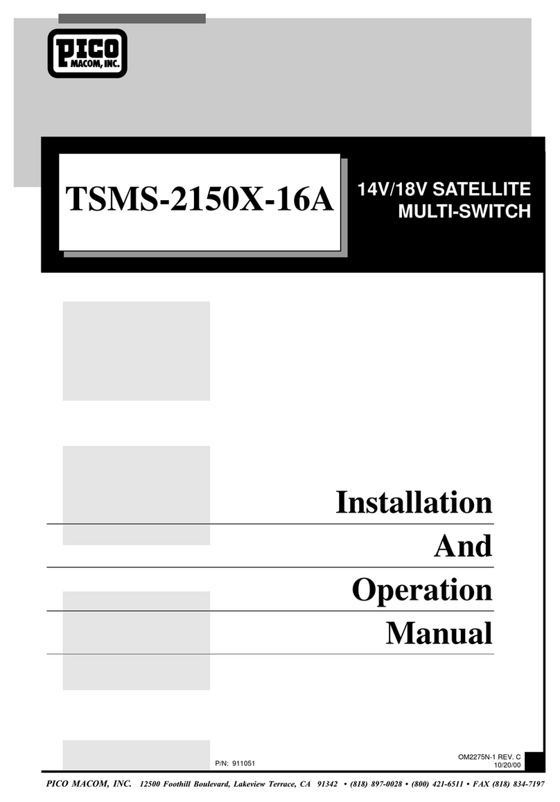 Pico Macom TSMS-16A User manual Pico Macom TSMS-16A User manual