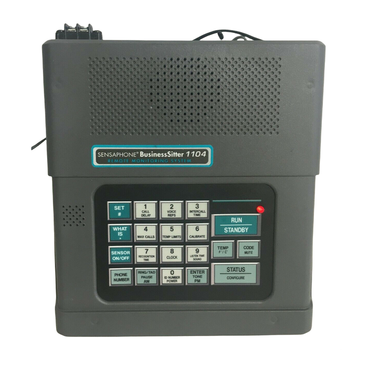 Sensaphone 1104 user manual