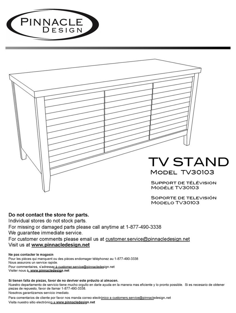 Pinnacle Design TV30103 User manual