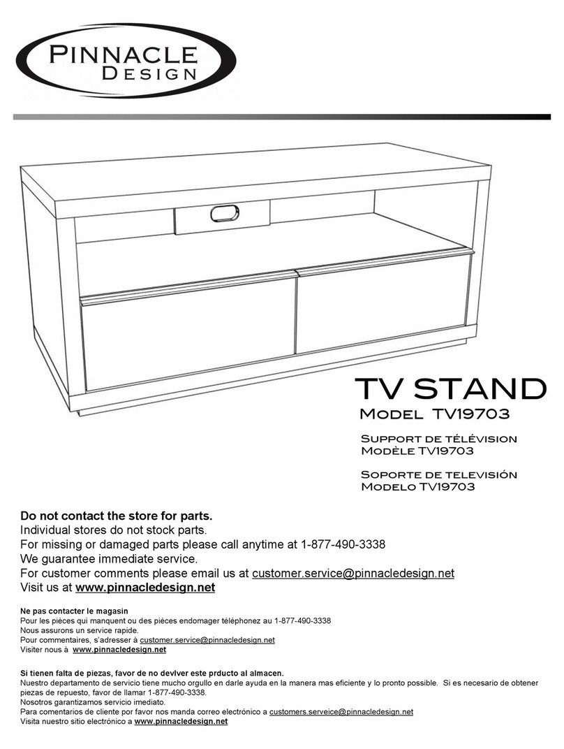 Pinnacle Design TV19703 parts list
