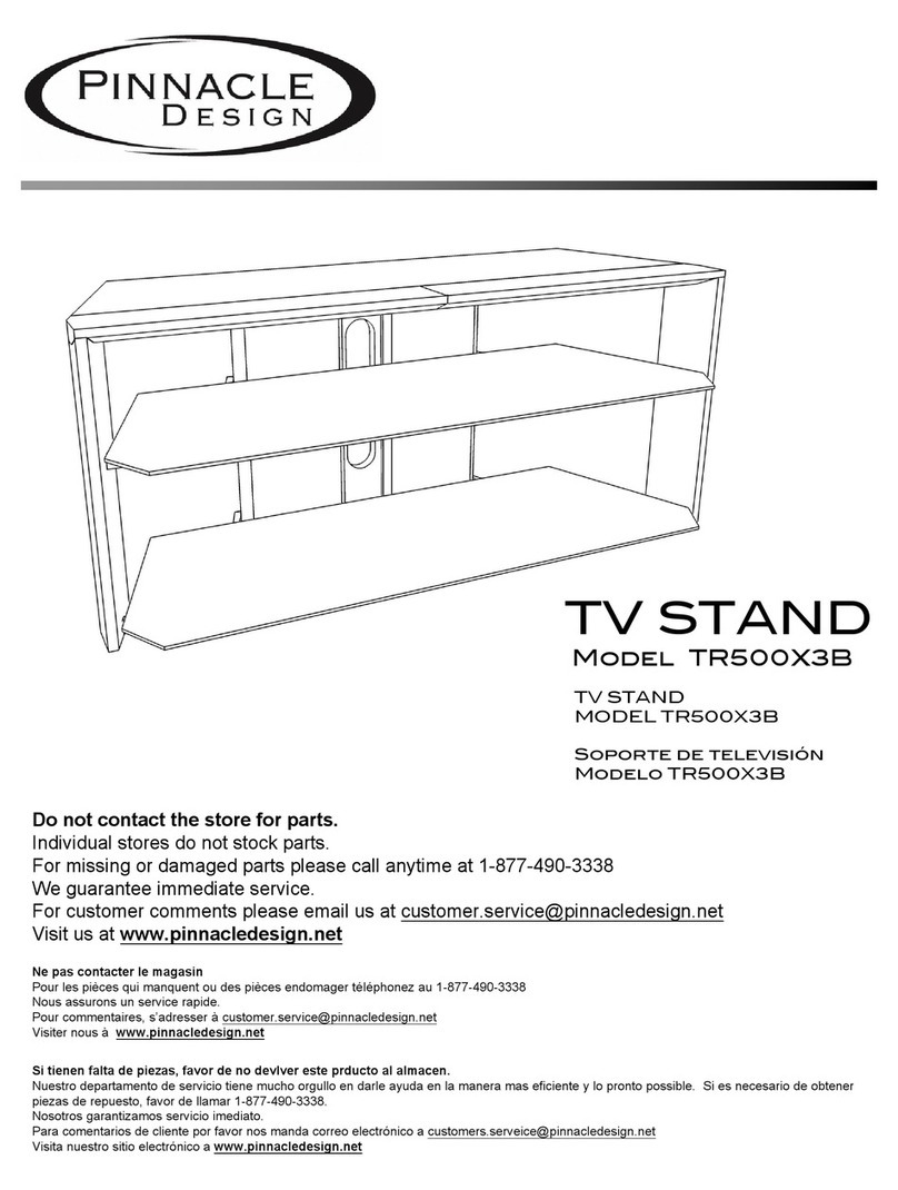 Pinnacle Design TR500X3B parts list Pinnacle Design TR500X3B parts list