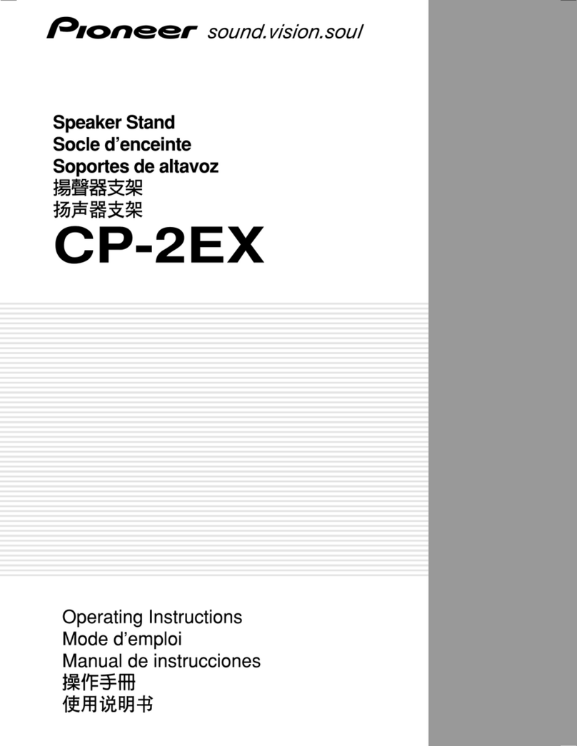 Pioneer CP-2EX operating instructions
