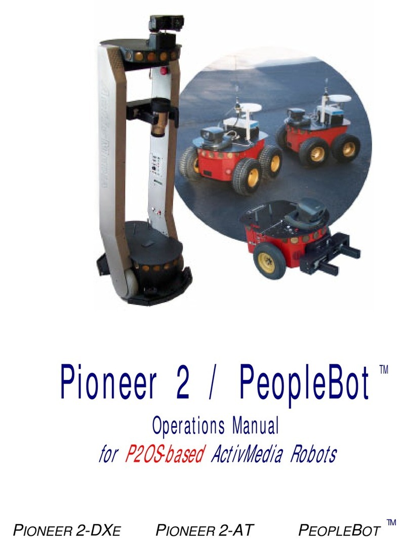 Pioneer 2 / PeopleBot User manual