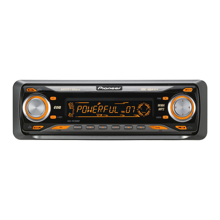 Pioneer DEH-P6700MP Operation manual