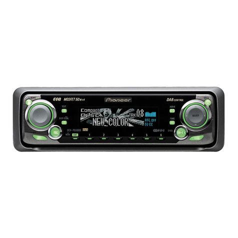 Pioneer DEH-P6500 User manual
