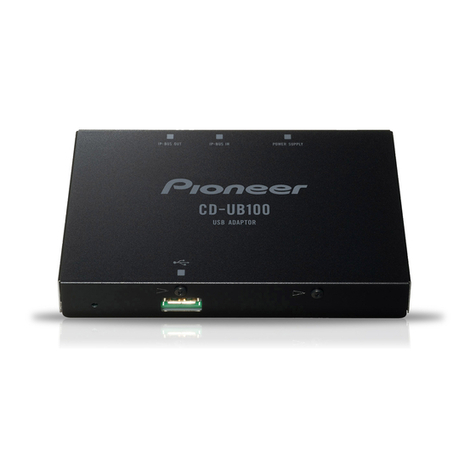 Pioneer CD-UB100 User manual