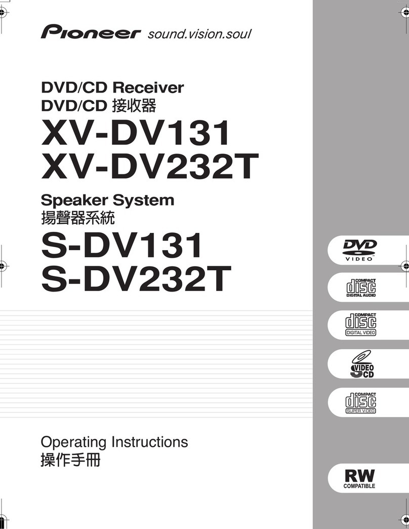 Pioneer S-DV131 User manual