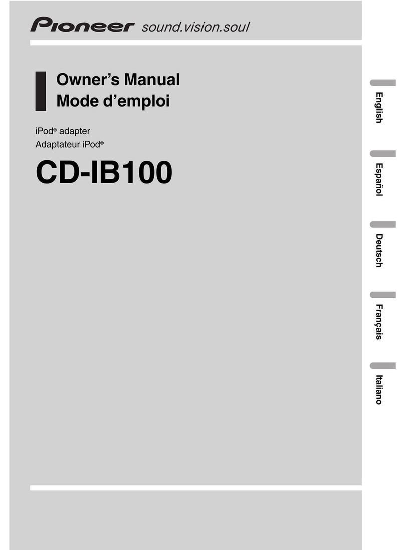 Pioneer CD-IB100 II User manual