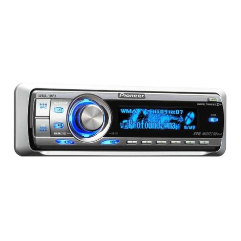 Pioneer Super Tuner III D+ DEH-P7750MP Operation manual