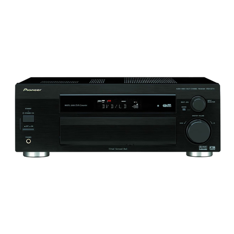 Pioneer VSX-D711-K operating instructions