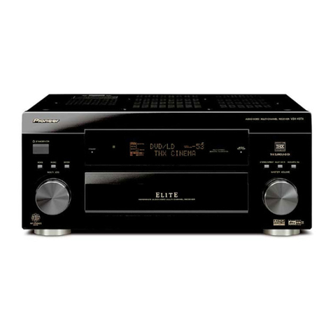 Pioneer VSX-45TX Elite User manual