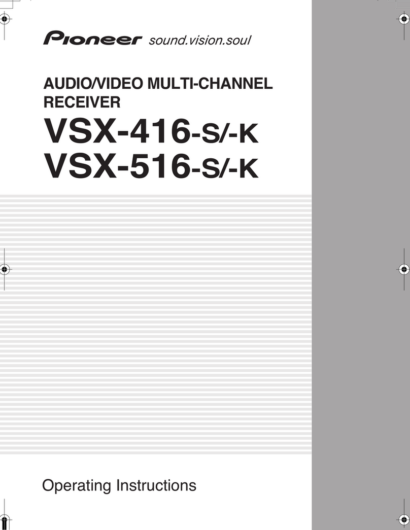 Pioneer VSX-516-S/-K User manual