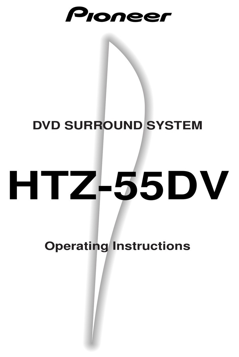 Pioneer HTZ-55DV operating instructions