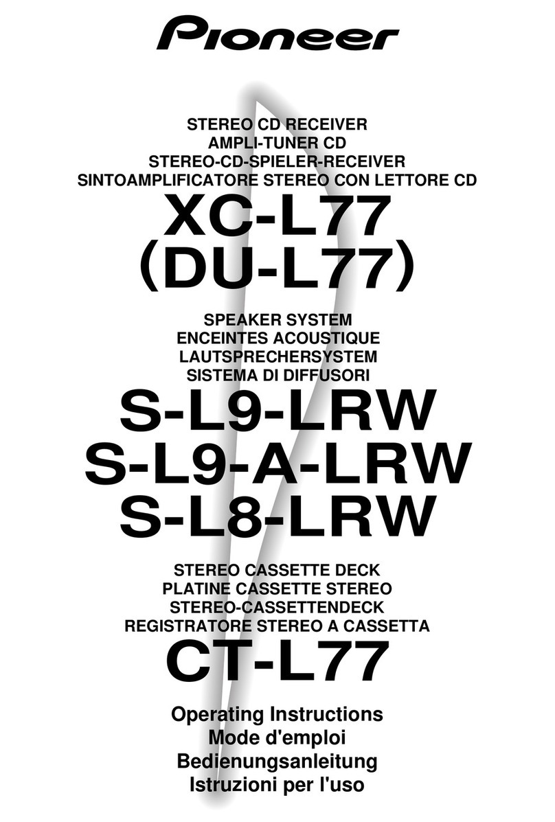 Pioneer CT-L77 User manual