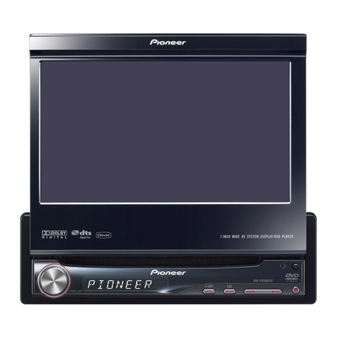 Pioneer AVH-P5900D Operation manual