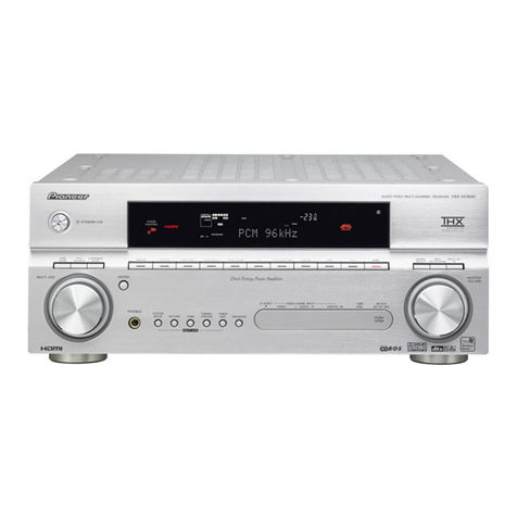 Pioneer VSX-2016AV operating instructions