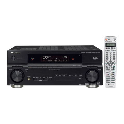 Pioneer VSX-1016V-K User manual