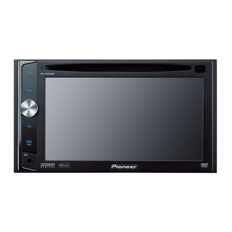 Pioneer Super Tuner III D AVH-P4050DVD User manual