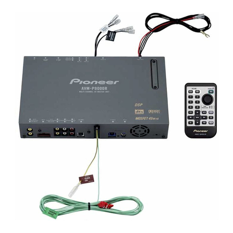 Pioneer Super Tuner III D AVM-P9000 User manual