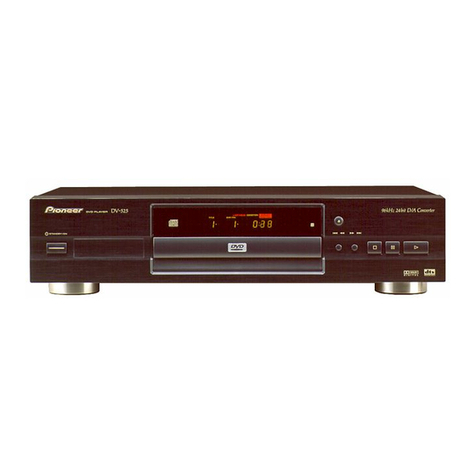 Pioneer DV-525 operating instructions