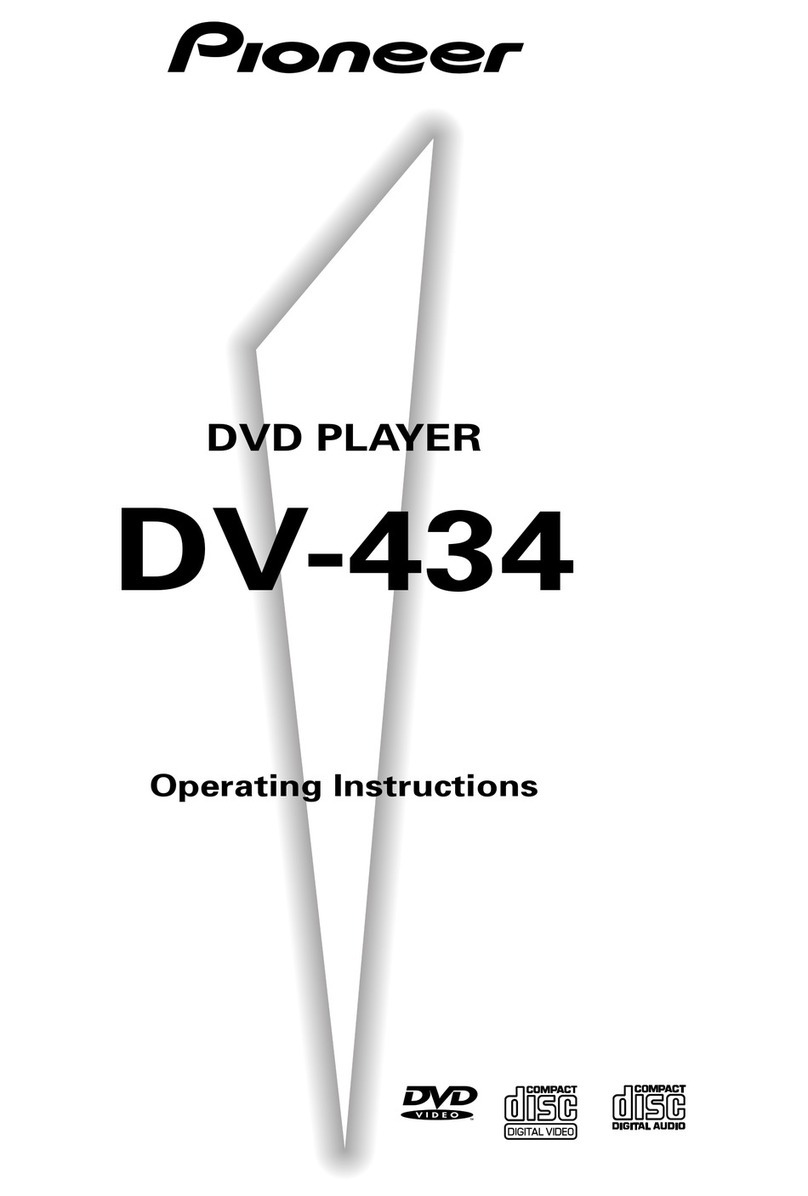 Pioneer DV-434 User manual