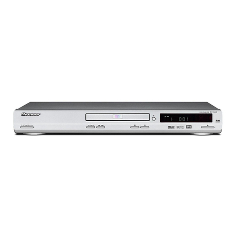 Pioneer DV-2650 User manual