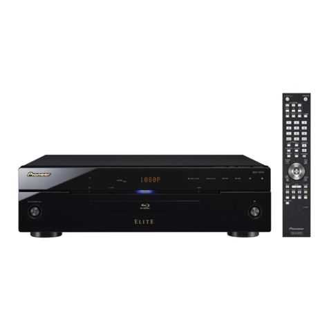 Pioneer BDP-05FD - Elite Blu-Ray Disc Player User manual