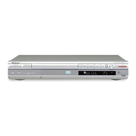 Pioneer DVR-310 User manual