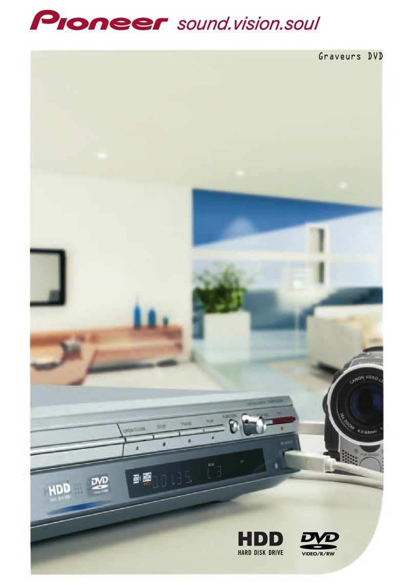 Pioneer DVR-5100H-S User manual